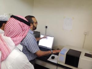 Chemistry Department Holds Second IR Spectrometer Workshop